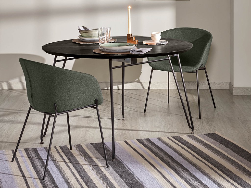 Guía práctica y fácil para elegir las sillas de comedor según tu mesa